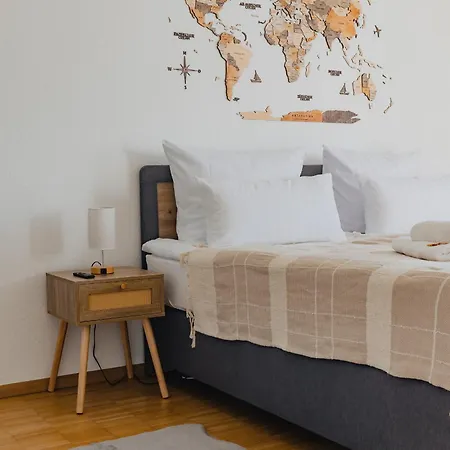 Atlas Dinslaken, 3 Zimmer, Zentrum, Naehe Bahnhof, Balkon Apartament