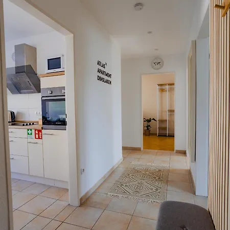 Atlas Dinslaken, 3 Zimmer, Zentrum, Naehe Bahnhof, Balkon Apartament *