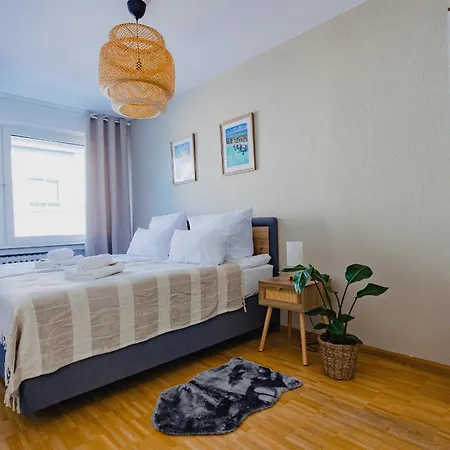 Atlas Dinslaken, 3 Zimmer, Zentrum, Naehe Bahnhof, Balkon Apartmán