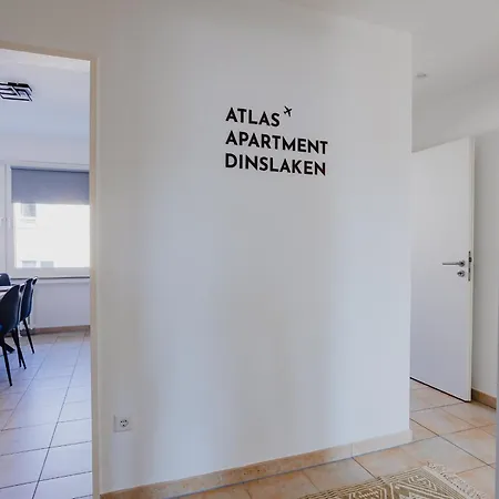 Atlas Dinslaken, 3 Zimmer, Zentrum, Naehe Bahnhof, Balkon Apartament *