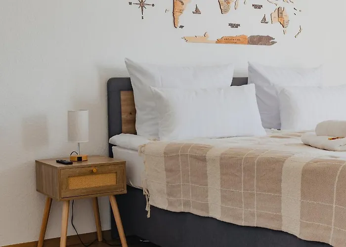 Atlas Dinslaken, 3 Zimmer, Zentrum, Naehe Bahnhof, Balkon Apartman