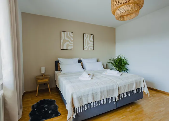 Atlas Dinslaken, 3 Zimmer, Zentrum, Naehe Bahnhof, Balkon Apartman Dinslaken