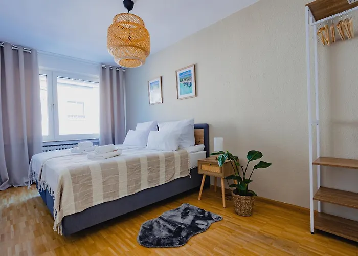 Atlas Dinslaken, 3 Zimmer, Zentrum, Naehe Bahnhof, Balkon Apartman