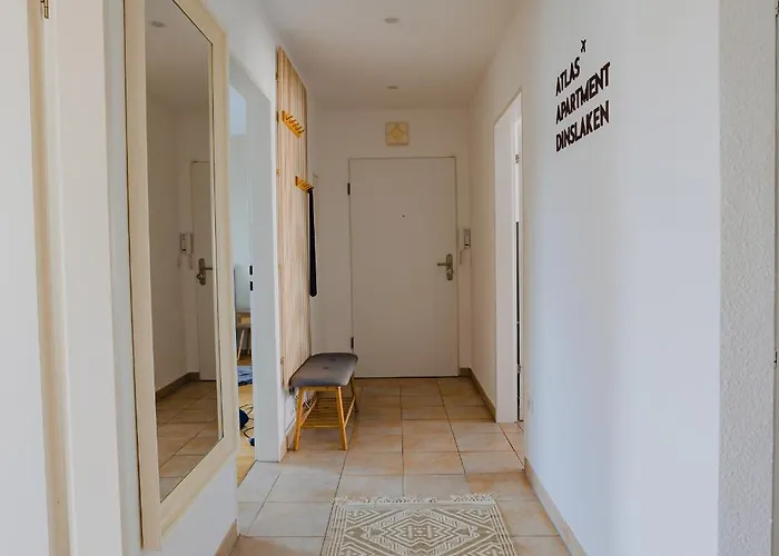 Apartman Atlas Dinslaken, 3 Zimmer, Zentrum, Naehe Bahnhof, Balkon *