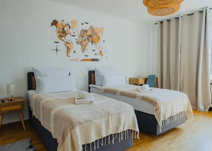 Atlas Dinslaken, 3 Zimmer, Zentrum, Naehe Bahnhof, Balkon Apartman Dinslaken